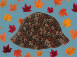 Granny square autumn bucket