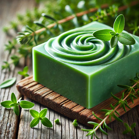 Peppermint soap